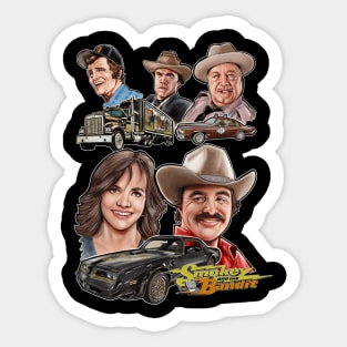 Smokey and the bandit Sticker